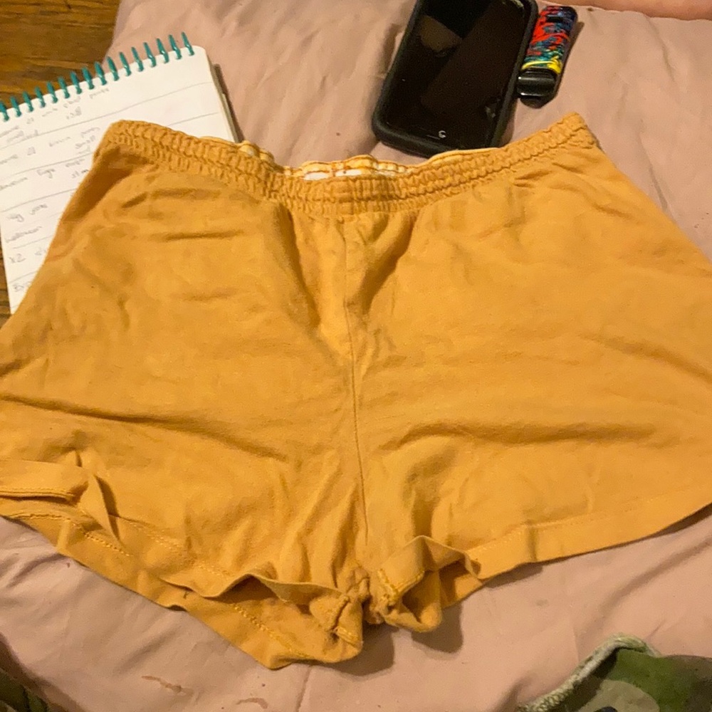 Orange shorts